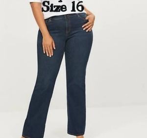 Lane bryant jeans dark NWT size 16 stretch